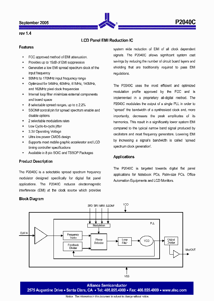 P2040C_1034613.PDF Datasheet