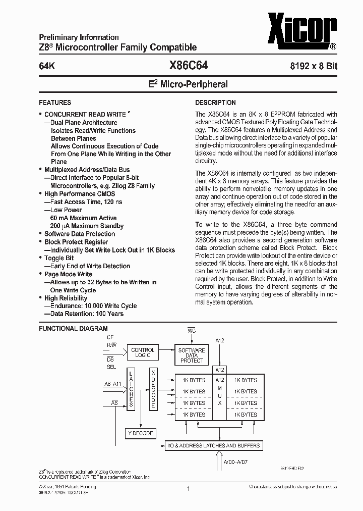 X86C64SM_1337322.PDF Datasheet