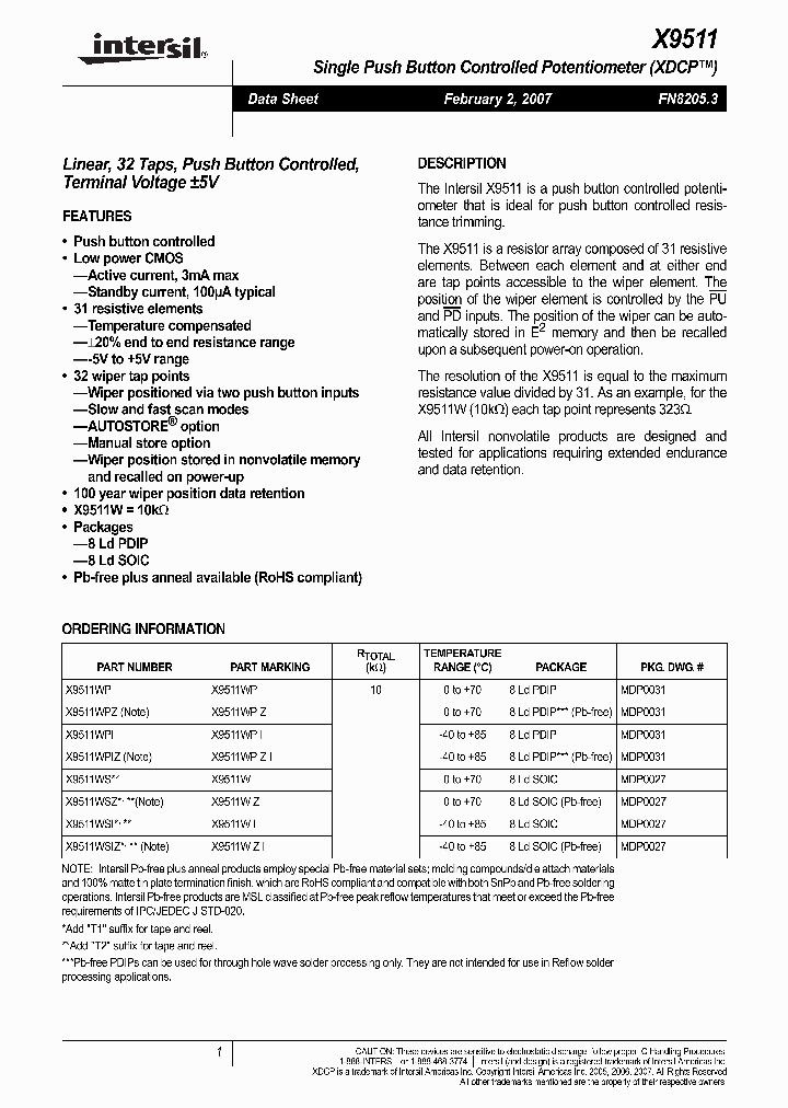 X951107_1337438.PDF Datasheet