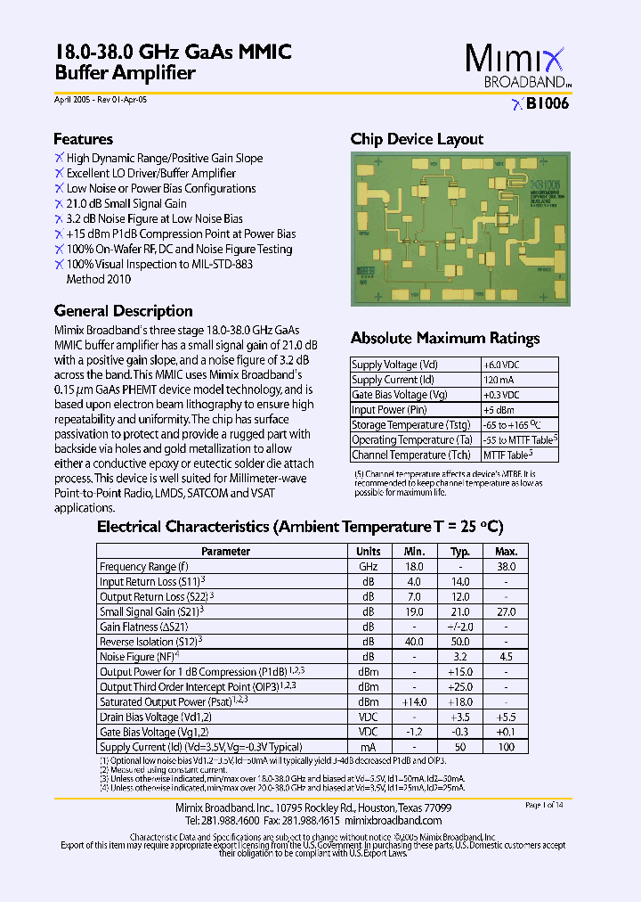 XB1006_1337502.PDF Datasheet
