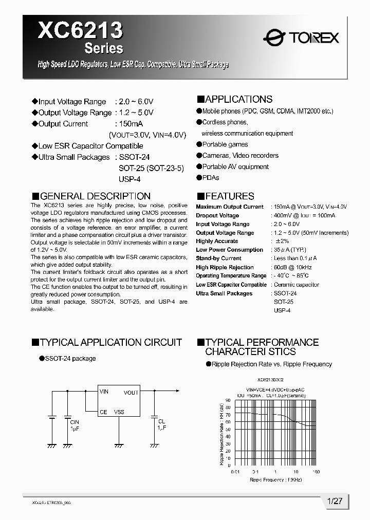XC62131_1337625.PDF Datasheet
