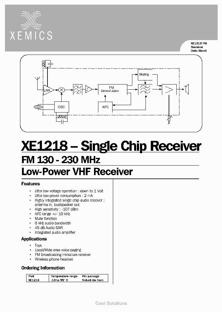 XE1218_1337770.PDF Datasheet