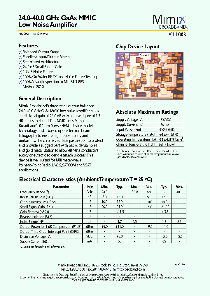 XL1003_1337827.PDF Datasheet