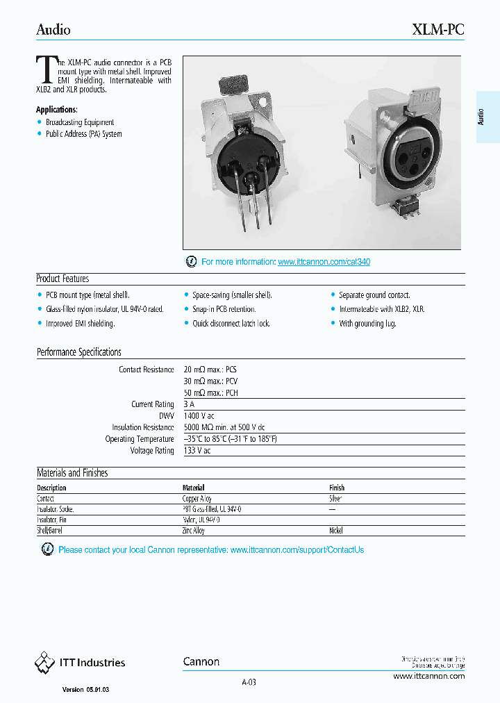 XLM-PC_1337841.PDF Datasheet
