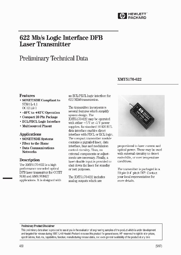 XMT5170B-622-AS_1337862.PDF Datasheet