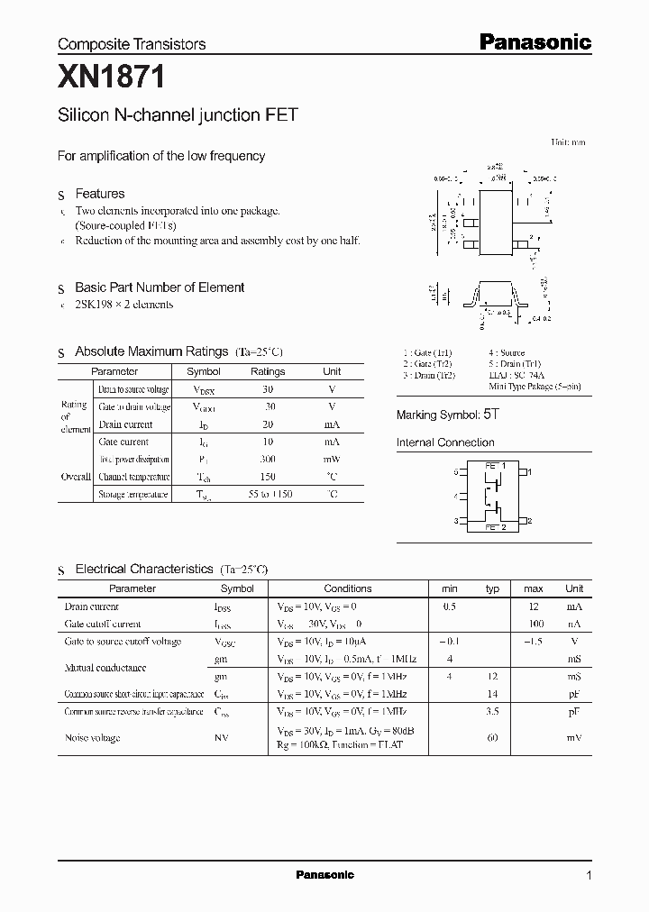 XN1871_1147315.PDF Datasheet