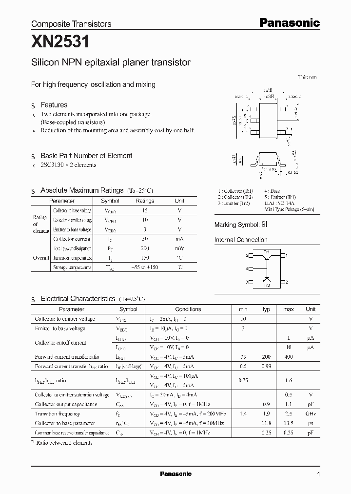 XN2531_1337898.PDF Datasheet
