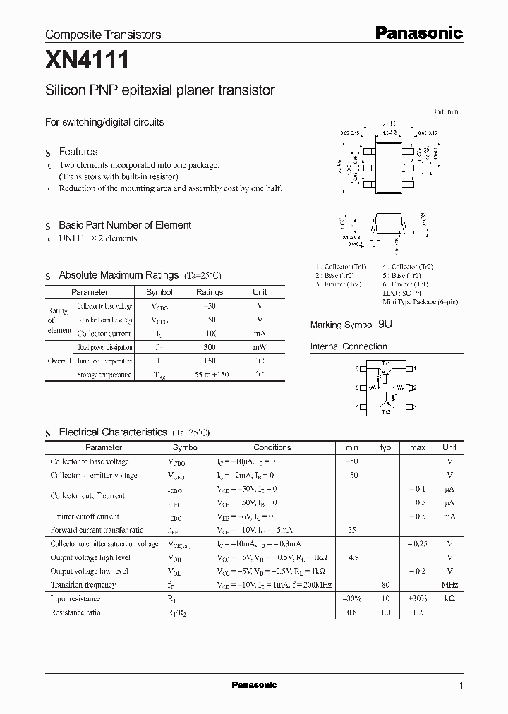 XN4111_1337900.PDF Datasheet