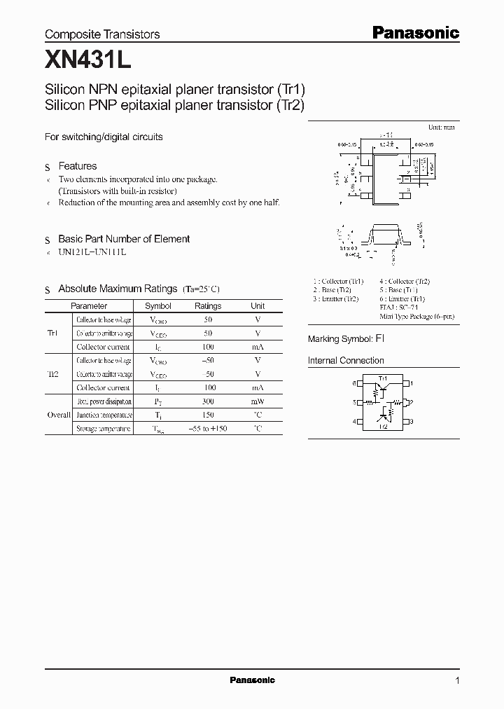 XN431L_1337912.PDF Datasheet