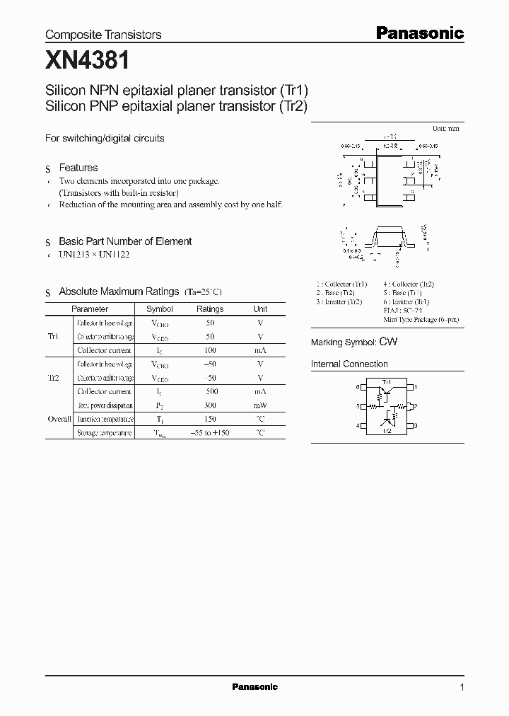 XN4381_1147248.PDF Datasheet