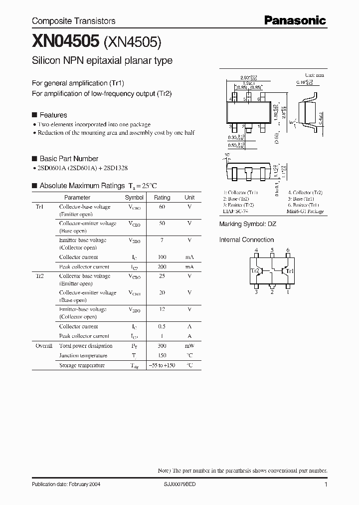 XN4505_1337925.PDF Datasheet