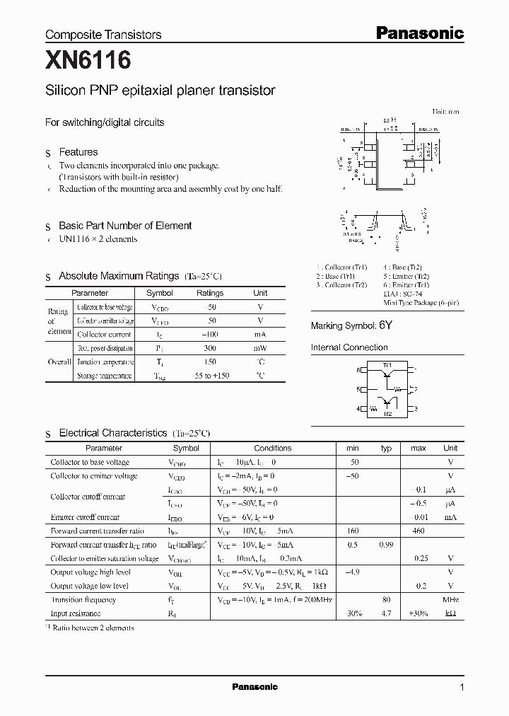 XN6116_1337939.PDF Datasheet