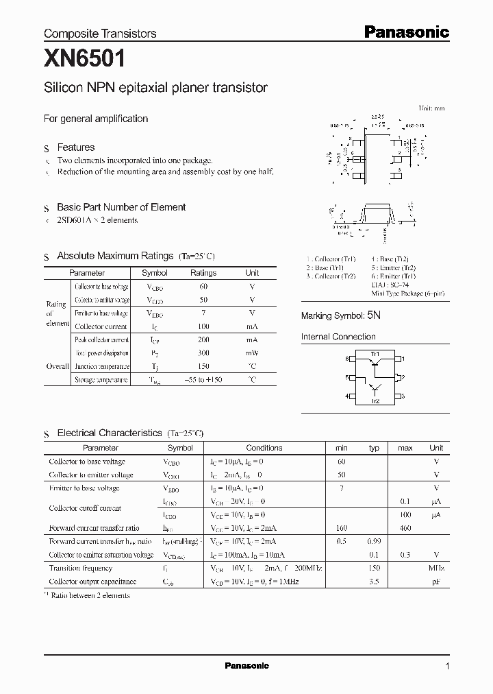 XN6501_1159692.PDF Datasheet