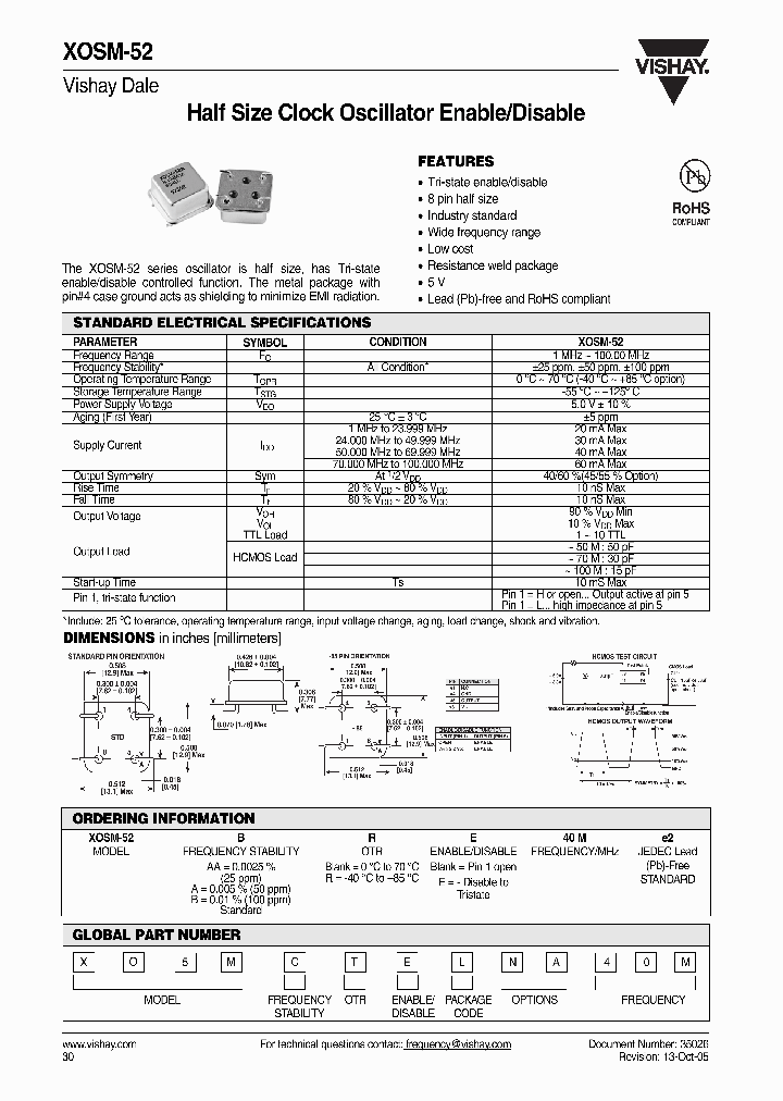 XOSM-52BRE40ME2_1337976.PDF Datasheet