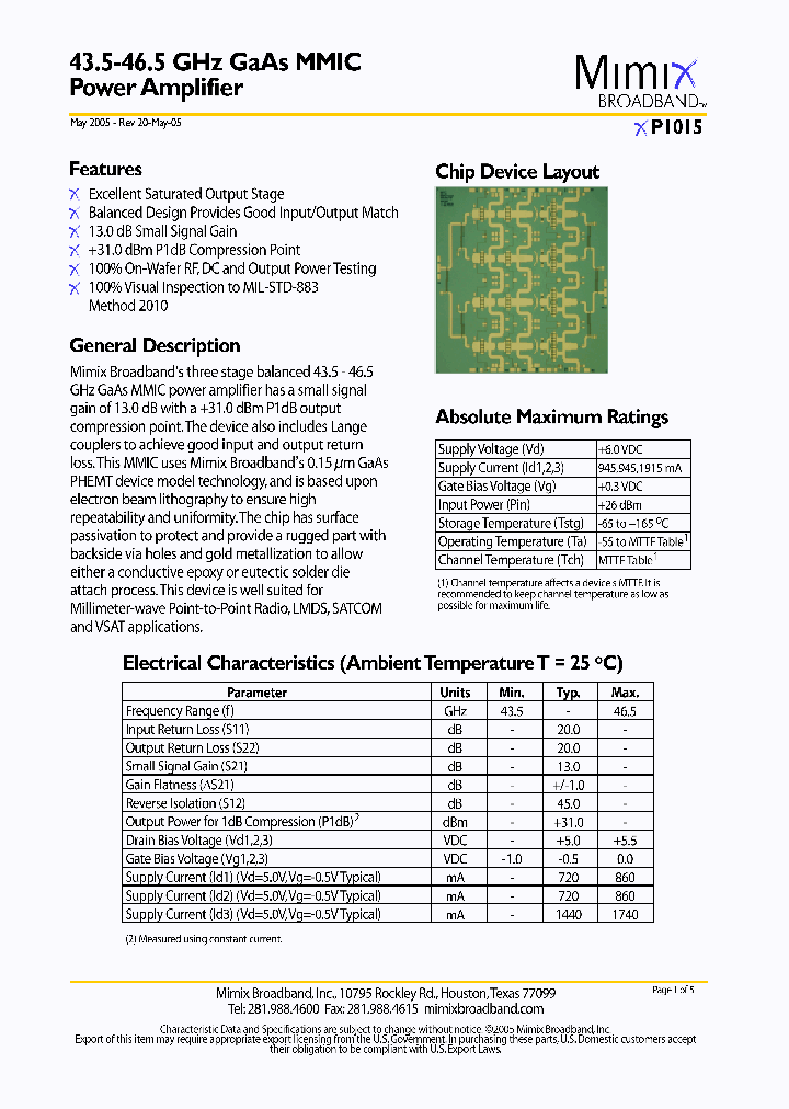 XP1015_1338003.PDF Datasheet