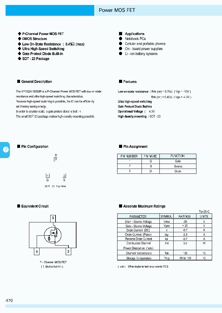 XP152A11E5MR_1338060.PDF Datasheet