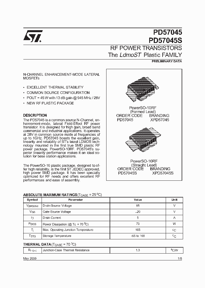 XPD57045_1091601.PDF Datasheet
