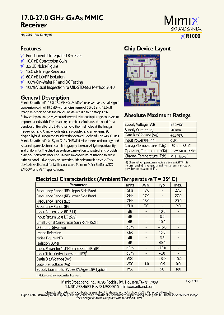 XR1000_1338138.PDF Datasheet