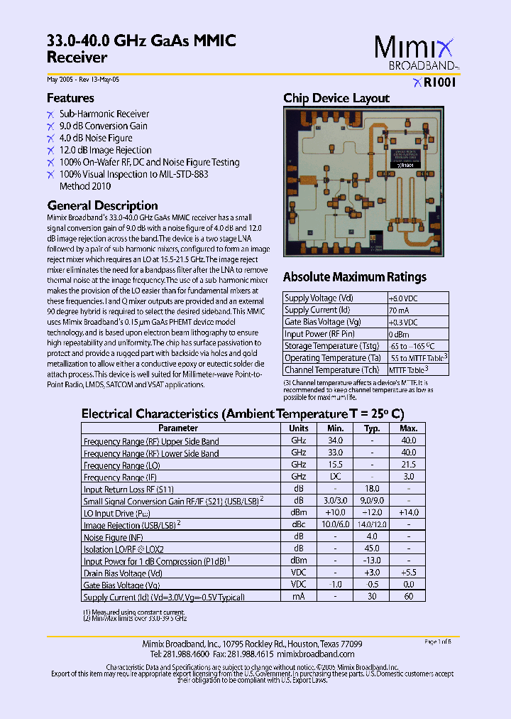 XR1001_1338139.PDF Datasheet