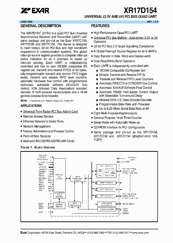 XR17D154IV_1338214.PDF Datasheet