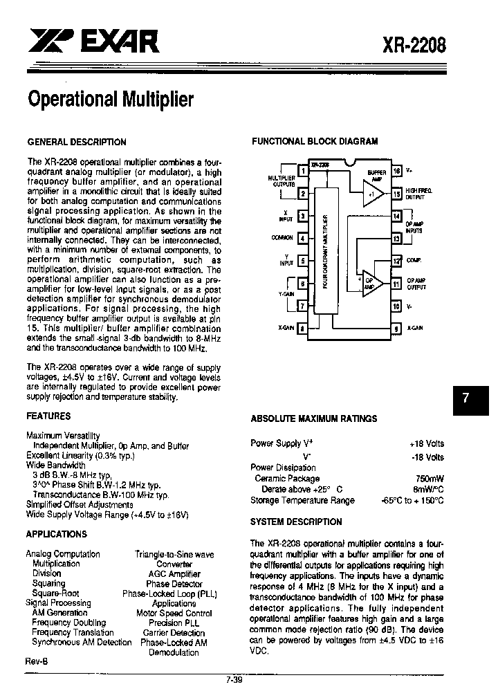 XR-2208_1338243.PDF Datasheet