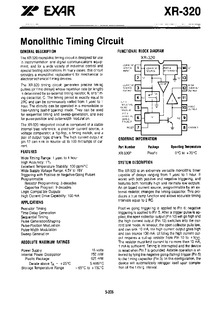 XR-320P_1338254.PDF Datasheet