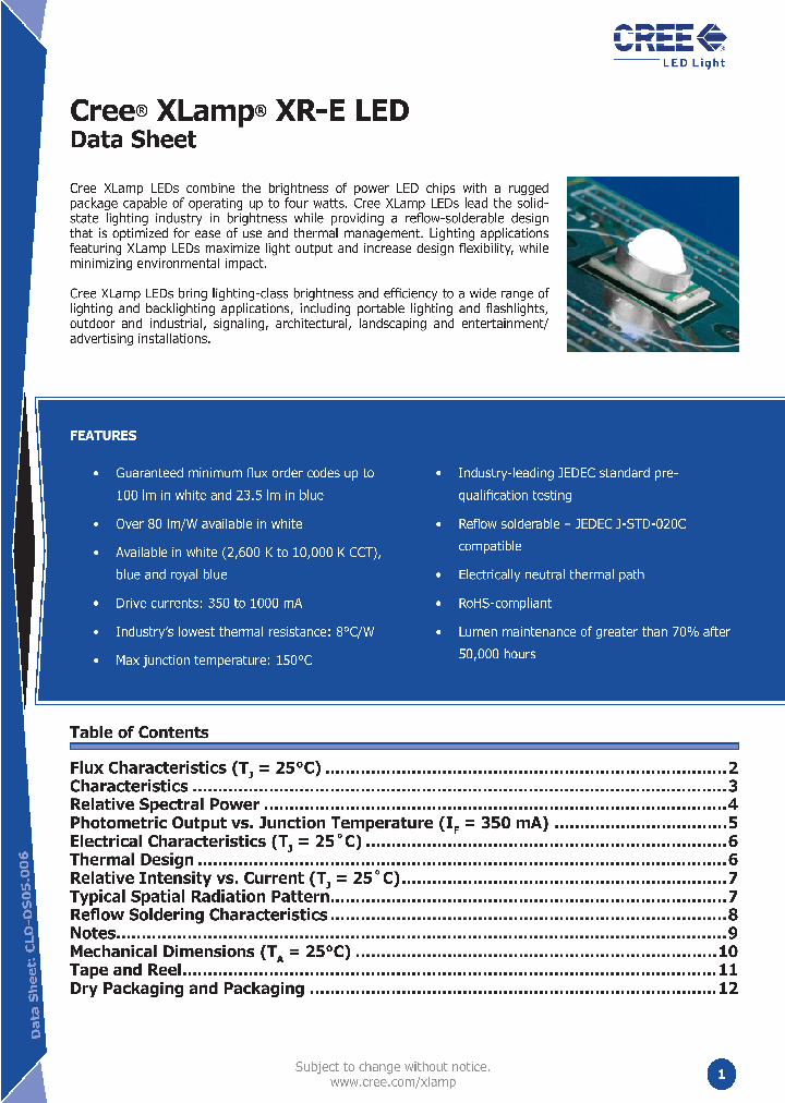 XREWHT-L1-0000-00C01_1338316.PDF Datasheet