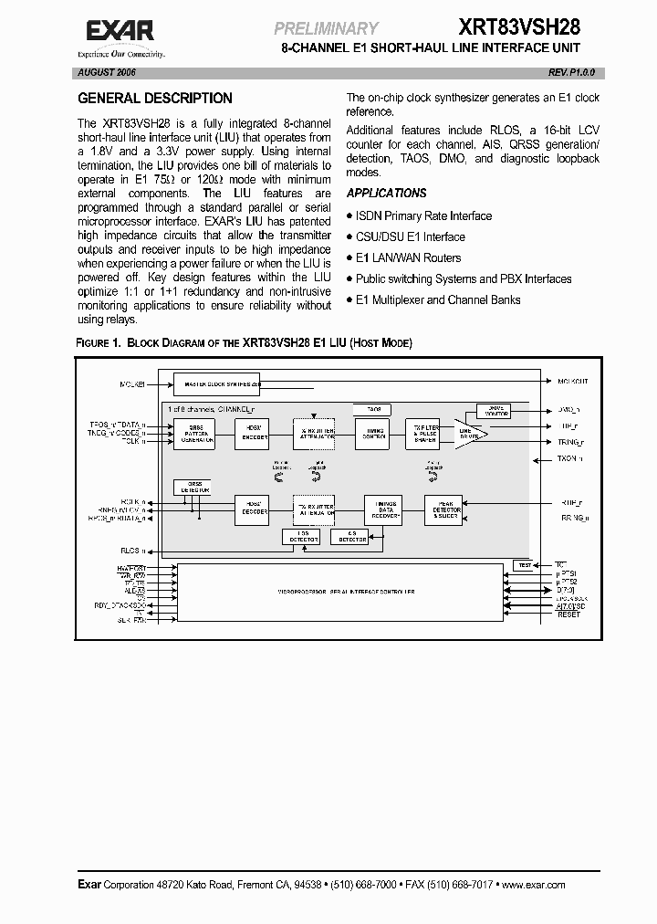 XRT83VSH28IB_1338424.PDF Datasheet