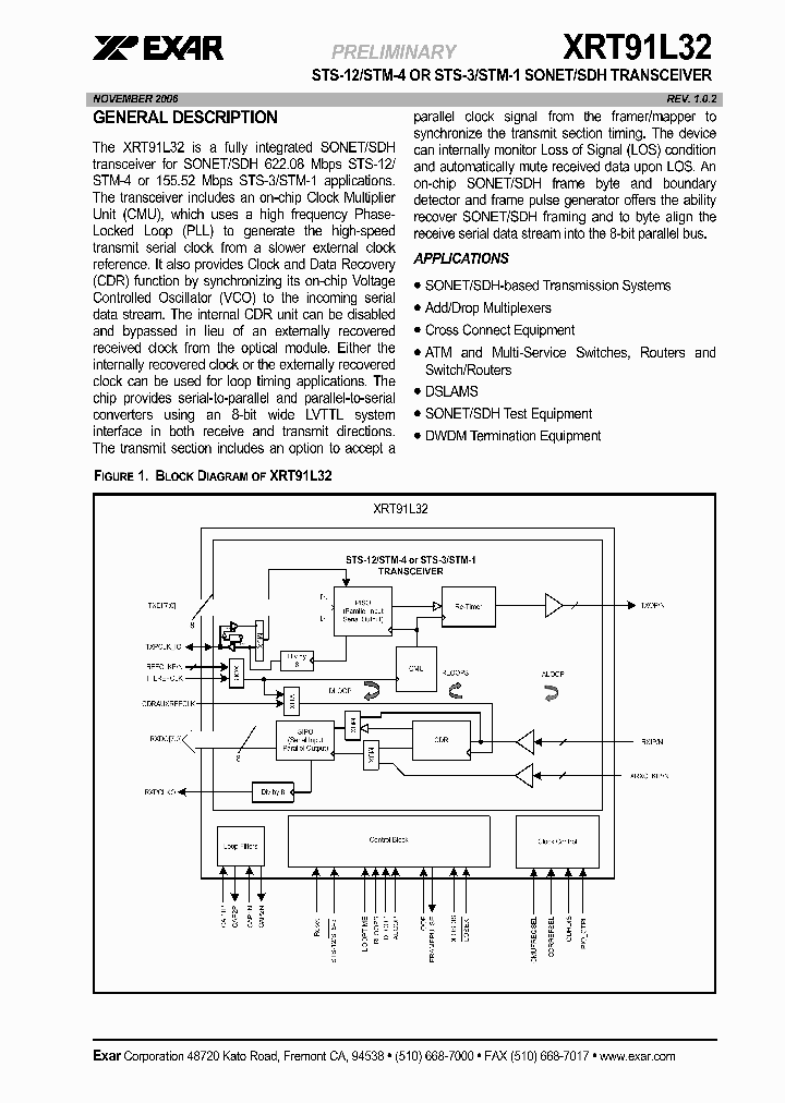 XRT91L32IQ-F_1338451.PDF Datasheet