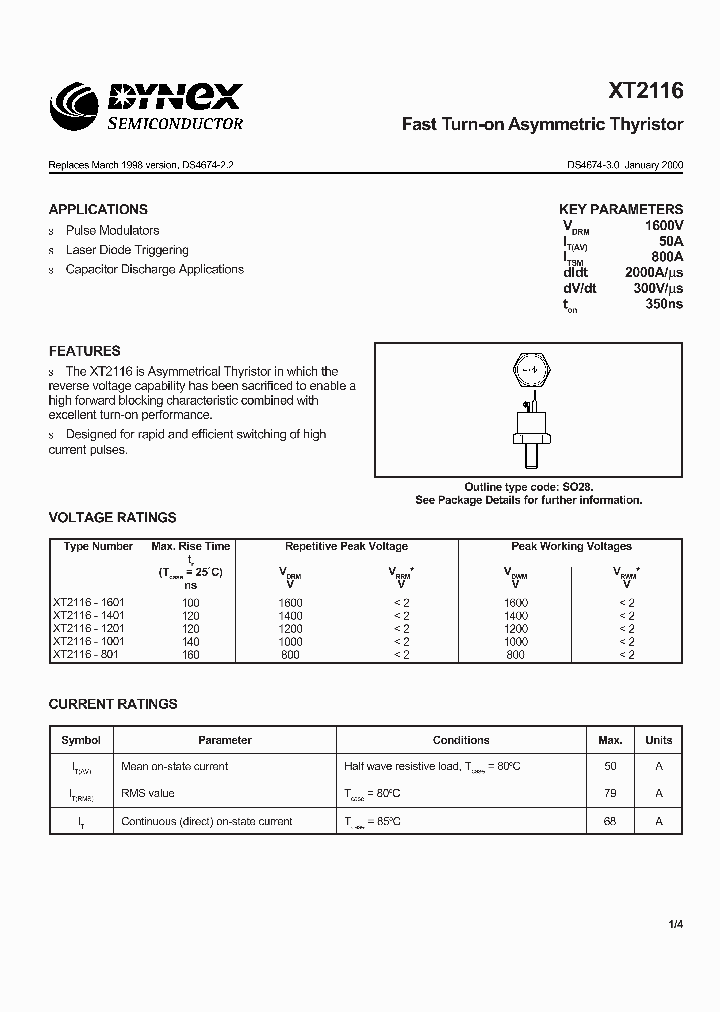 XT2116_1166971.PDF Datasheet