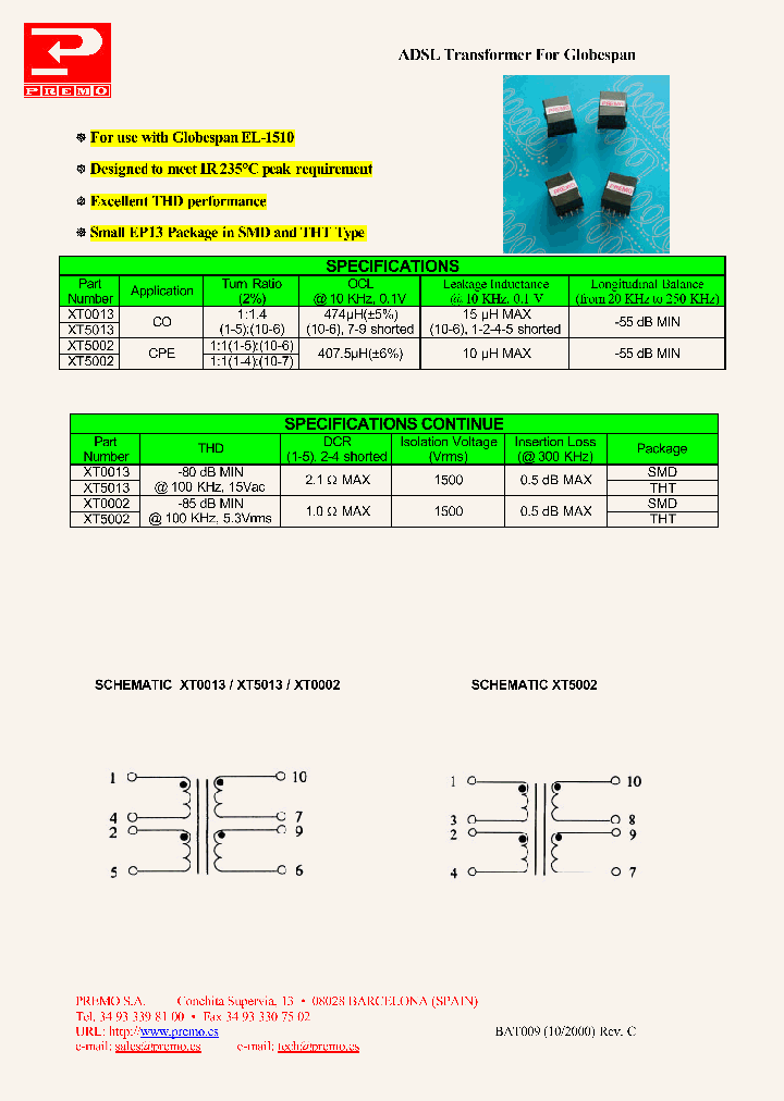 XT5013_1338498.PDF Datasheet