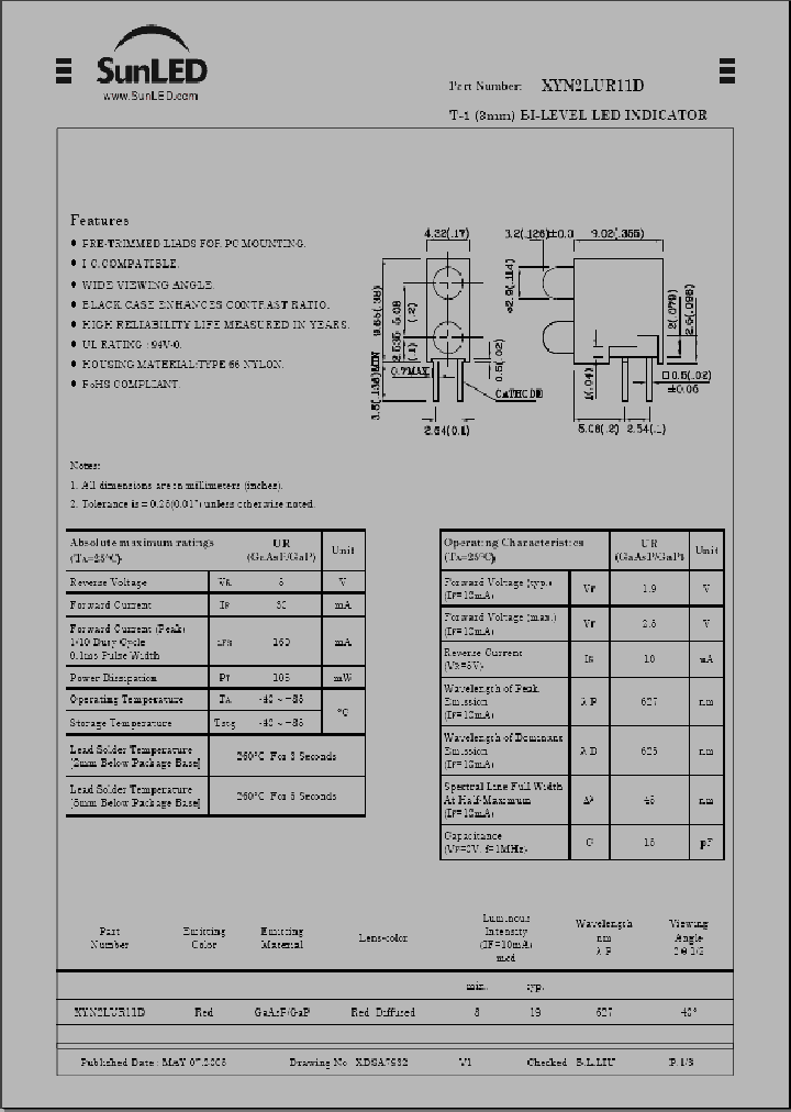 XYN2LUR11D_1338556.PDF Datasheet