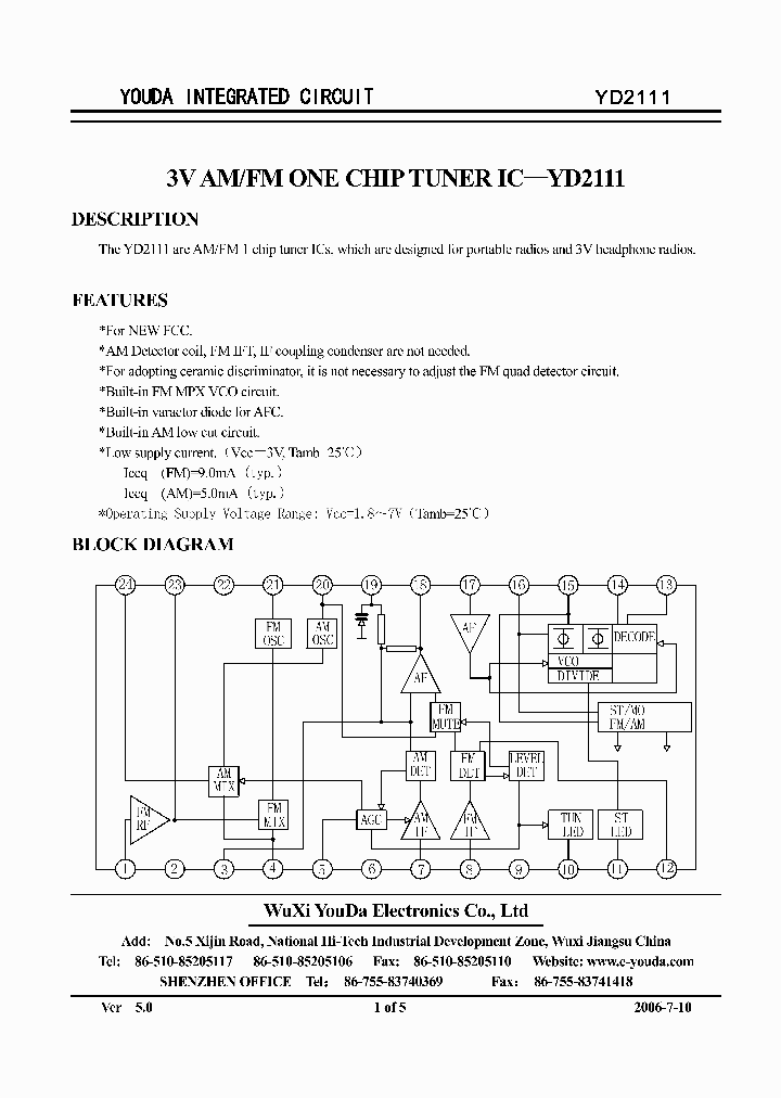 YD2111_1338596.PDF Datasheet