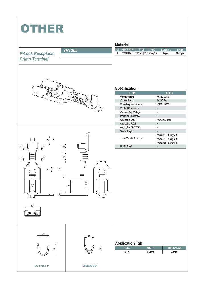 YRT205_1168185.PDF Datasheet