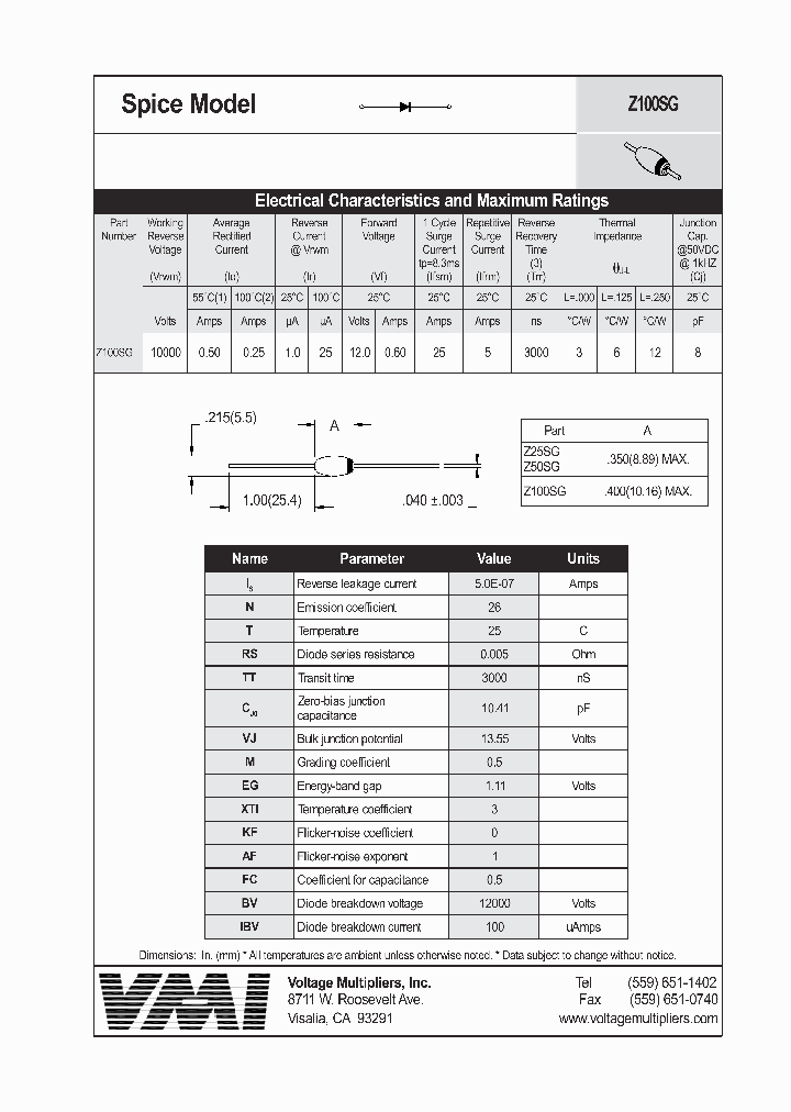 Z100SG_1338776.PDF Datasheet