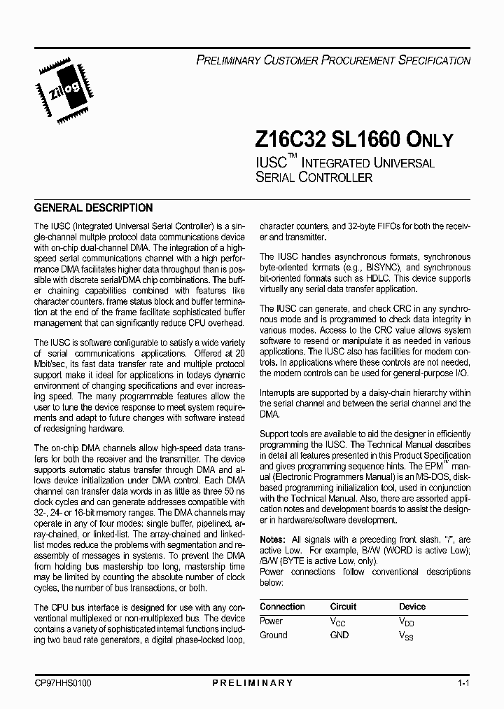 Z16C32SL1660_1338785.PDF Datasheet