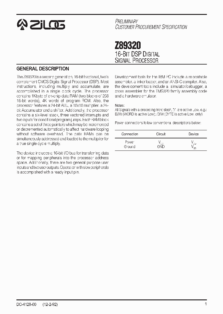 Z89320_1338925.PDF Datasheet