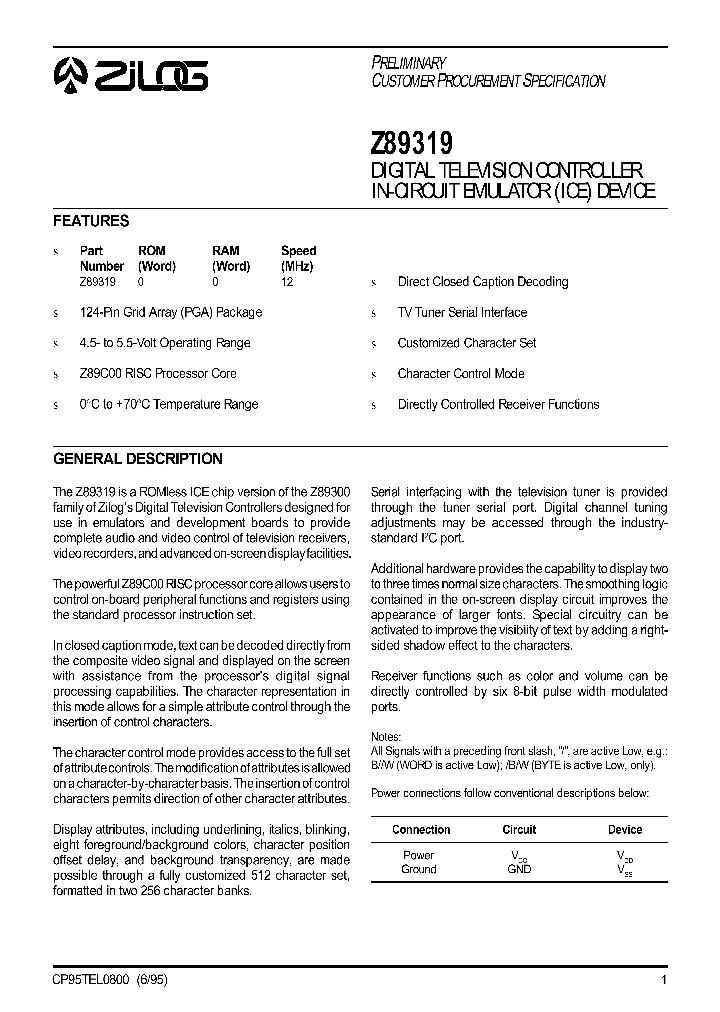 Z89319_1338924.PDF Datasheet