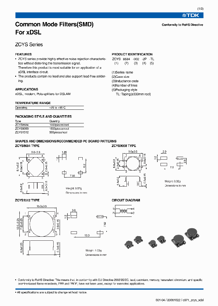 ZCYS9058-472-2P_1338995.PDF Datasheet