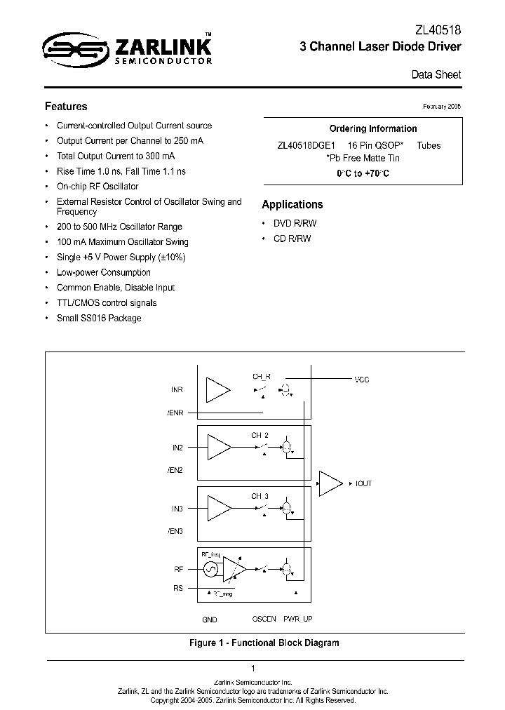 ZL40518LDG_1339154.PDF Datasheet