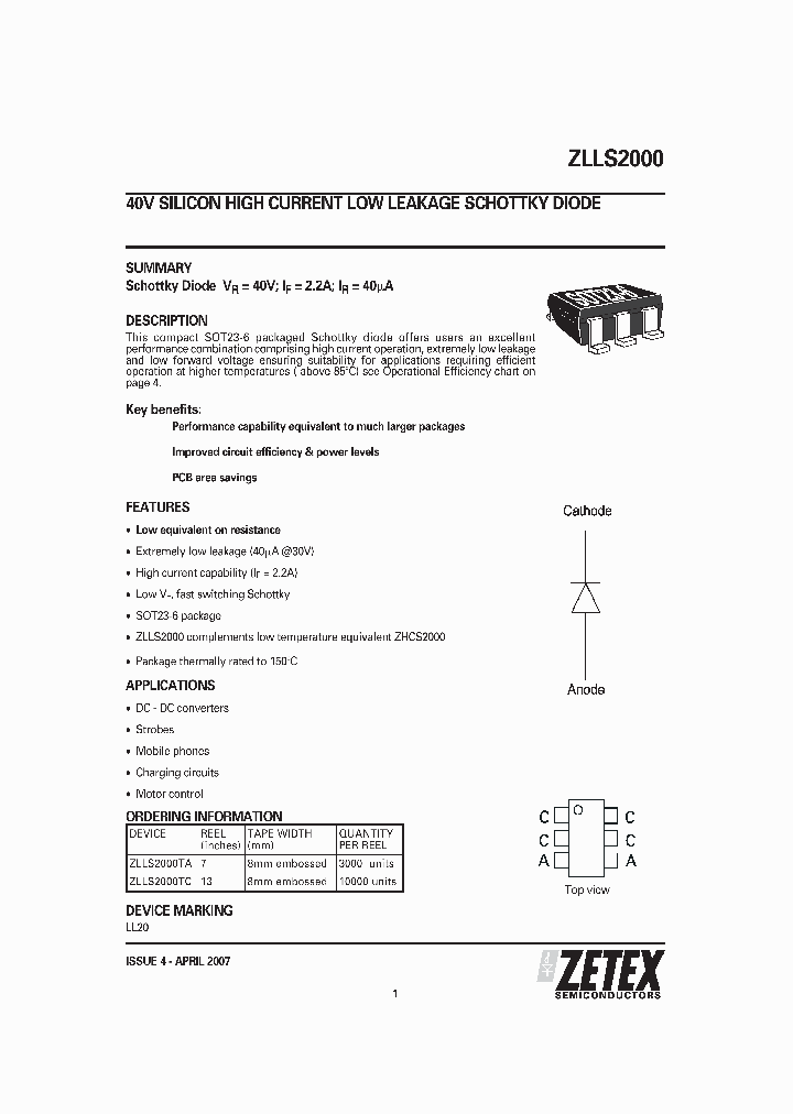 ZLLS200007_1339252.PDF Datasheet
