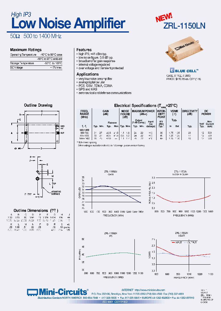 ZRL-1150LN_1339444.PDF Datasheet