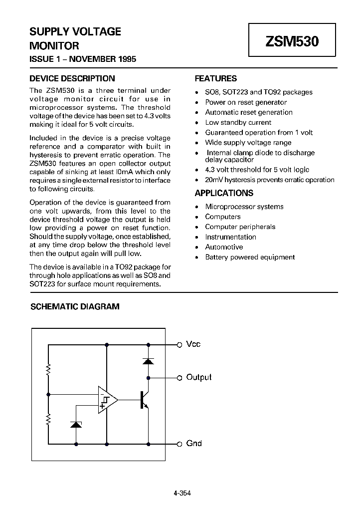 ZSM530N8_1339491.PDF Datasheet