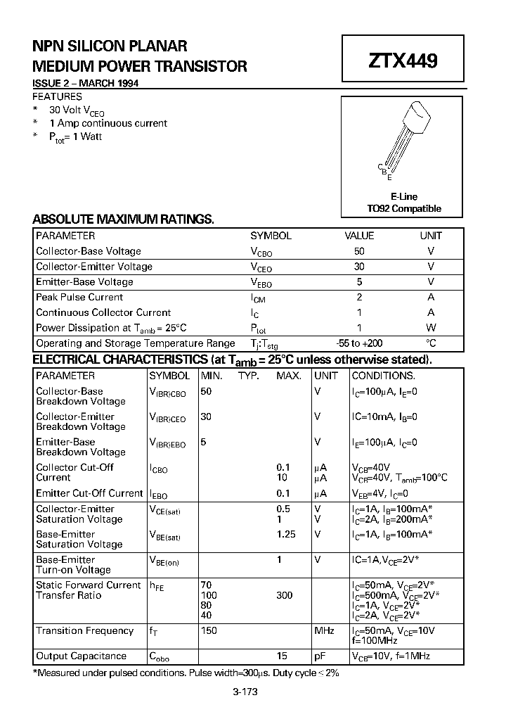 ZTX449_1043072.PDF Datasheet