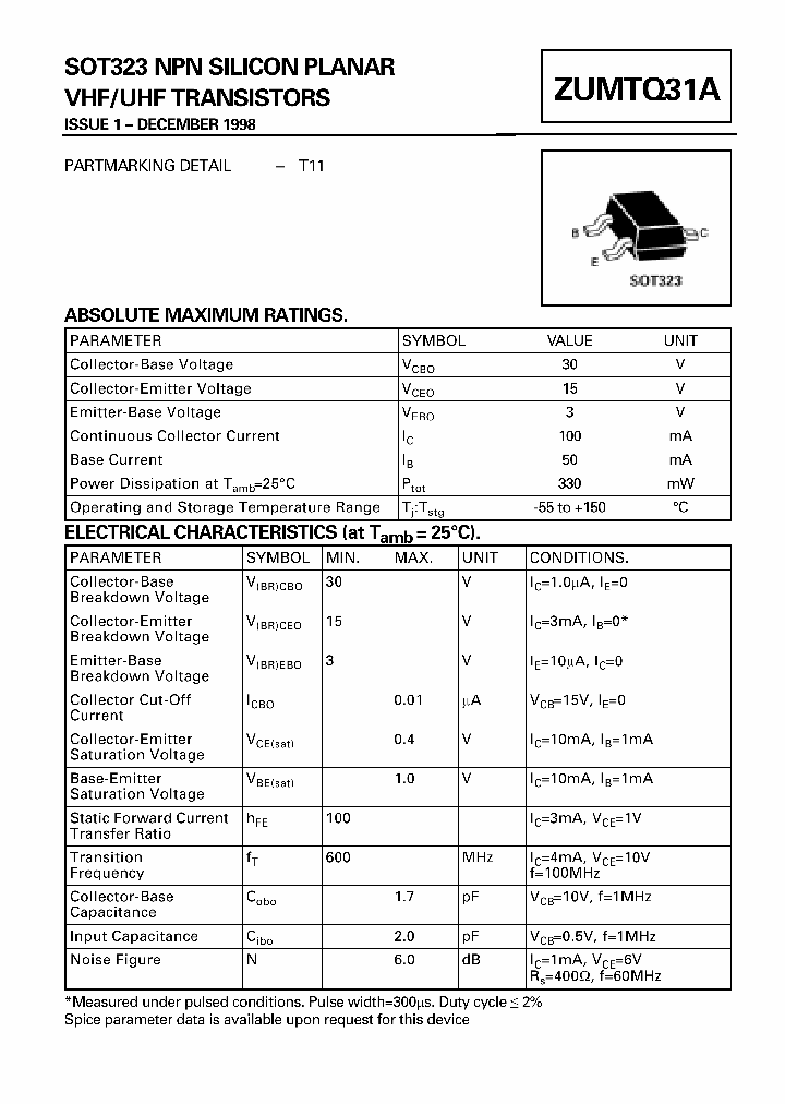 ZUMTQ31A_1339611.PDF Datasheet