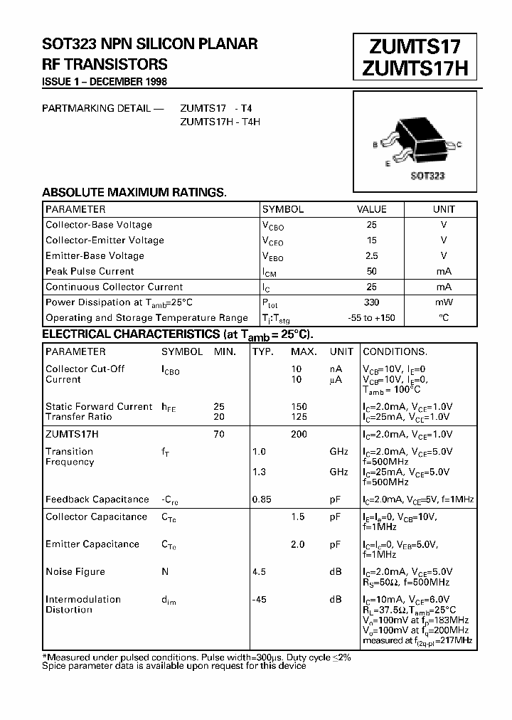 ZUMTS17H_1339612.PDF Datasheet