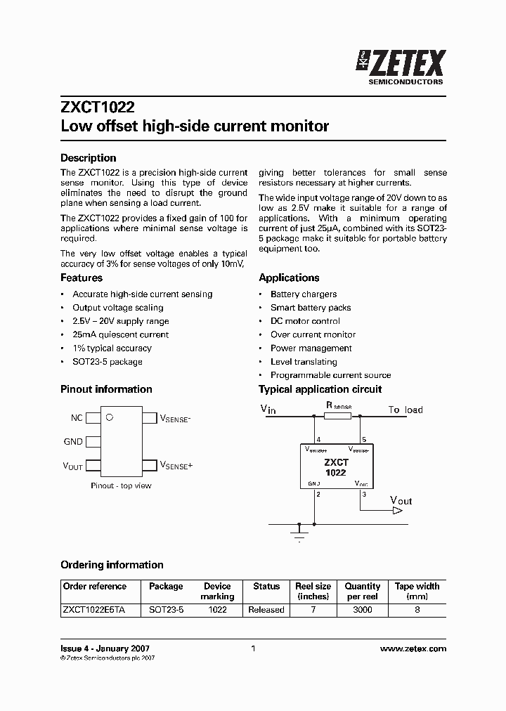ZXCT102207_1339736.PDF Datasheet