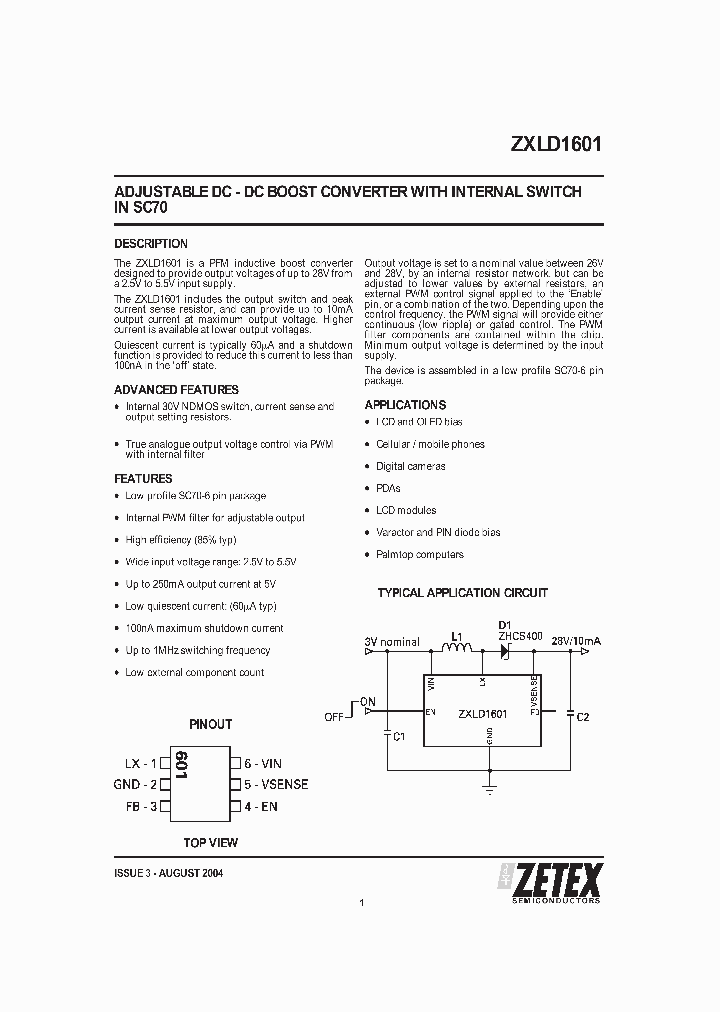 ZXLD1601_1156860.PDF Datasheet