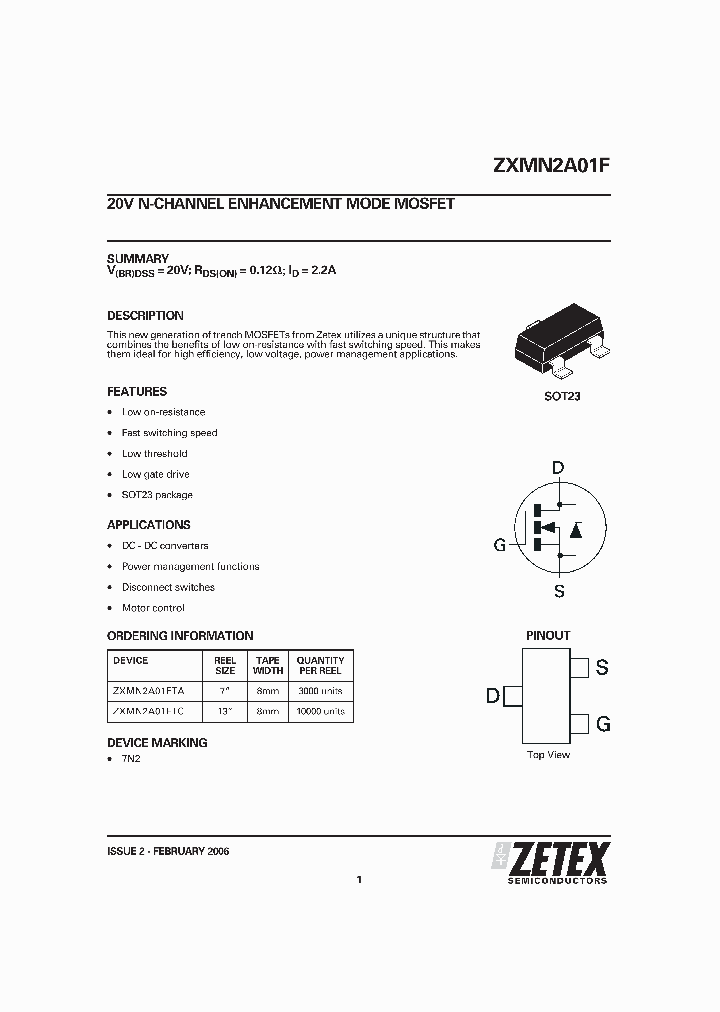 ZXMN2A01F06_1339847.PDF Datasheet