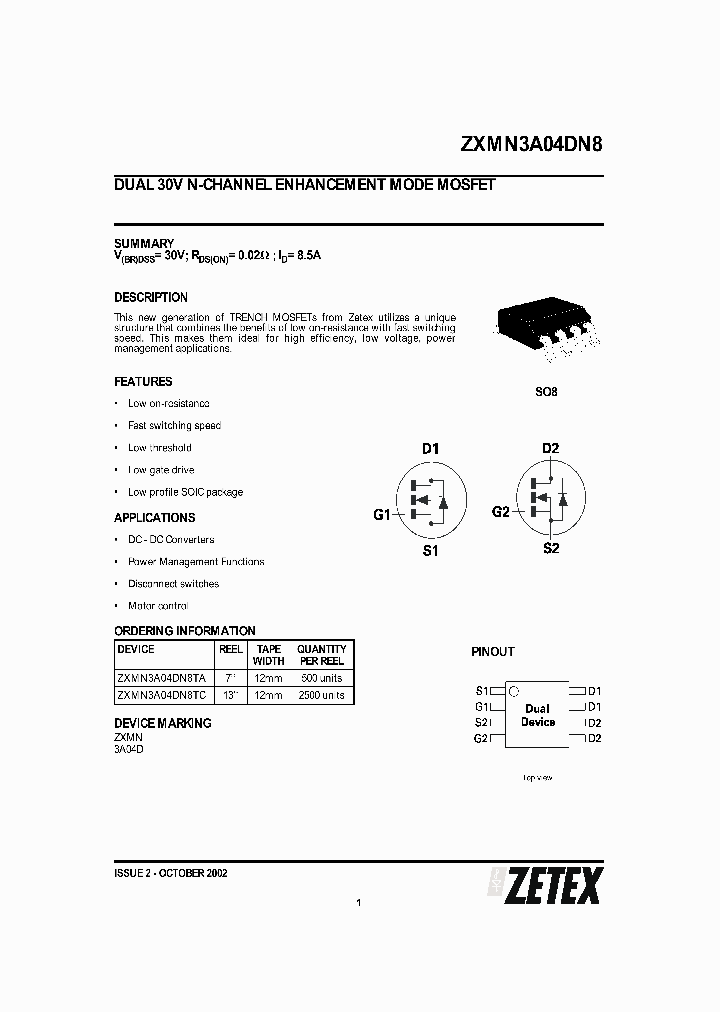 ZXMN3A04DN802_1339868.PDF Datasheet